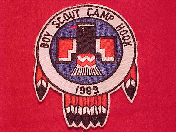 HOOK CAMP PATCH, 1989