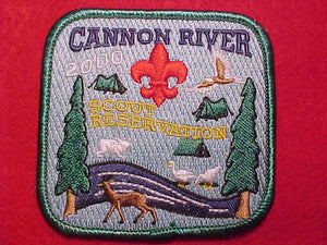 CANNON RIVER SCOUT RESV. PATCH, 2000
