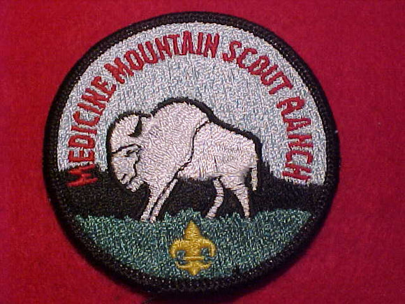 MEDICINE MOUNTAIN SCOUT RANCH PATCH
