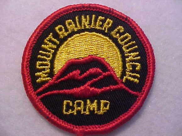 MOUNT RAINIER COUNCIL CAMP PATCH, 2