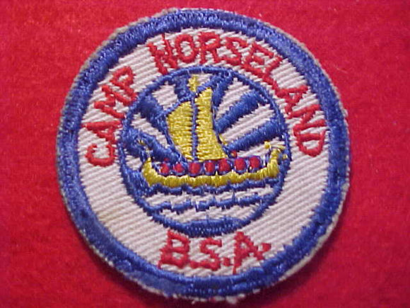 NORSELAND CAMP PATCH, 1950'S, 2