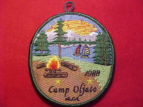 OLJATO CAMP PATCH, 1988