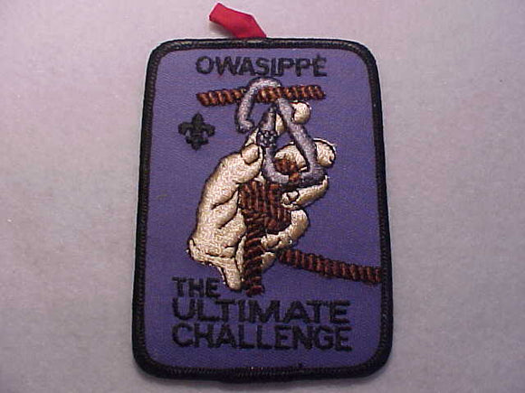 OWASIPPE PATCH, THE ULTIMATE CHALLENGE, COPE