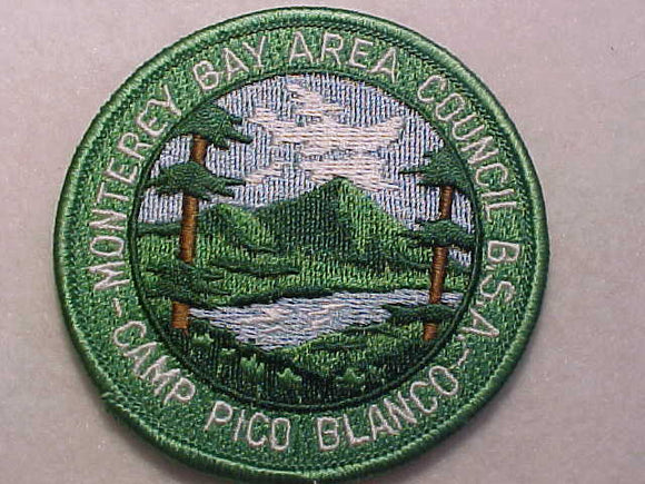 PICO BLANCO CAMP PATCH, (1997), MONTEREY BAY AREA COUNCIL