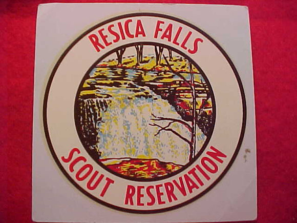 RESICA FALLS SCOUT RESV. DECAL