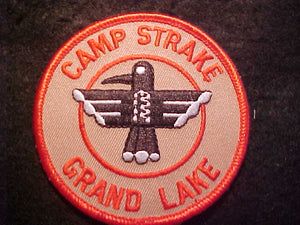 STRAKE CAMP PATCH, GRAND LAKE