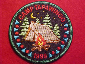 TAPAWINGO CAMP PATCH, 1999