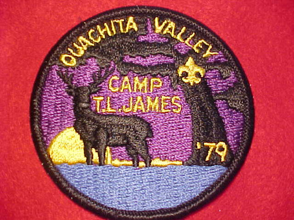 T. L. JAMES CAMP PATCH, 1979, OUACHITA VALLEY