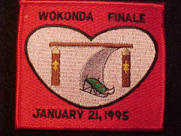 WOKONDA FINALE PATCH, JANUARY 21, 1995