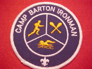 BARTON CAMP PATCH, IRONMAN