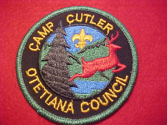 CUTLER CAMP PATCH, OTETIANA COUNCIL