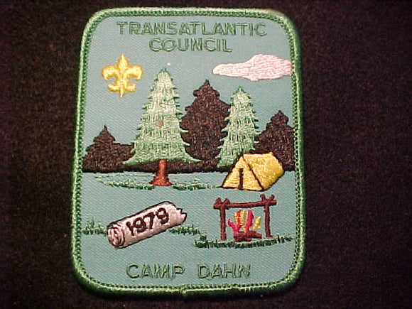 DAHN CAMP PATCH, 1979, TRANSATLANTIC COUNCIL