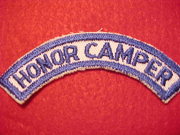 HONOR CAMPER SEGMENT, BLUE ON WHITE, CB