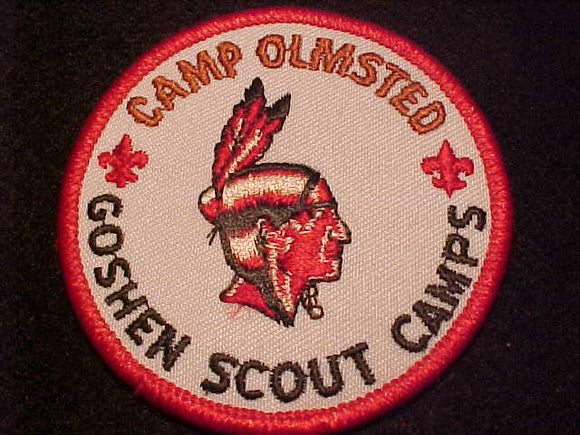 OLMSTED CAMP PATCH, GOSHEN SCOUT CAMPS