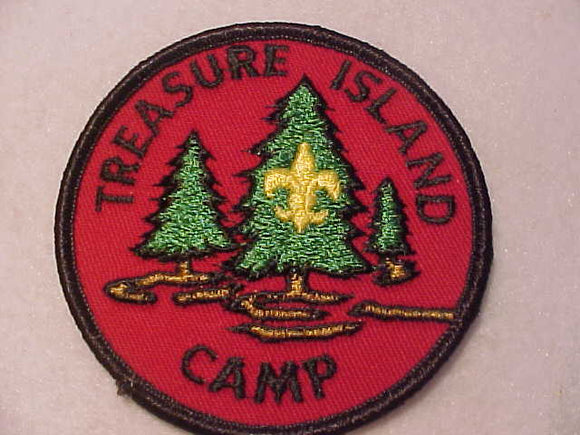 TREASURE ISLAND CAMP PATCH