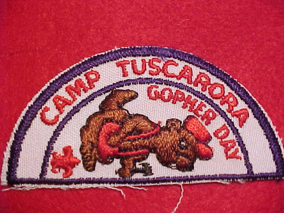 TUSCARORA CAMP PATCH, GOPHER DAY