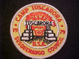 TUSCARORA CAMP PATCH, SUSQUENANGO COUNCIL, 1979