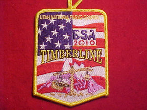 TIMBERLINE CAMP PATCH, 2010, UTAH NATIONAL PARKS COUNCIL