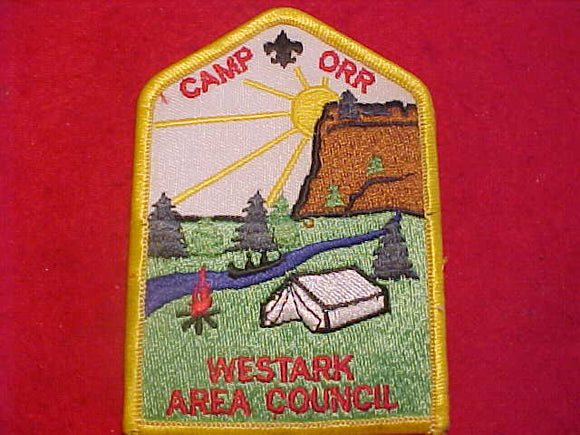 ORR CAMP PATCH, WESTARK AREA COUNCIL, PB