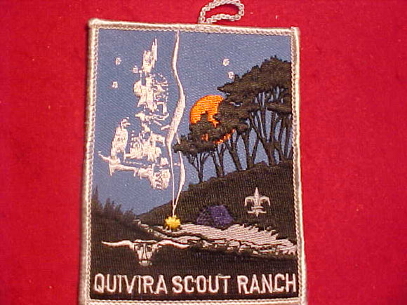 QUIVIRA SCOUT RANCH PATCH