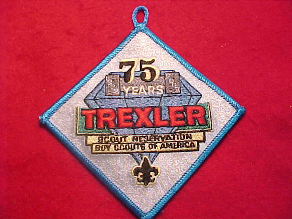 TREXLER SCOUT RESV. PATCH, 1928-2003, 75 YEARS
