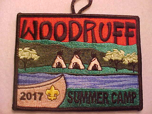 WOODRUFF RESV. PATCH, 2017 SUMMER CAMP
