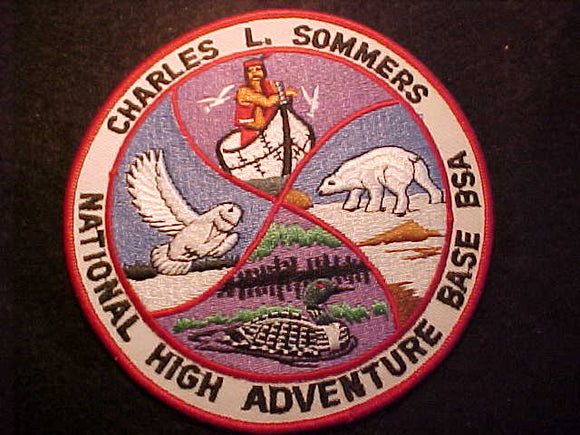 CHARLES L. SOMMERS HIGH ADVENTURE BASE JACKET PATCH, 6