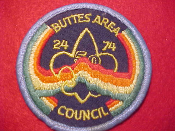 BUTTES AREA COUNCIL PATCH, 1924-1974, 50TH