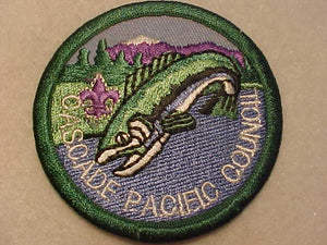 CASCADE PACIFIC COUNCIL PATCH, 2.5" ROUND