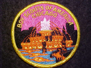 CHICAGO AREA COUNCIL PATCH, 3" ROUND