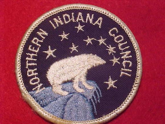 NORTHERN INDIANA COUNCIL PATCH, POLAR BEAR, 3