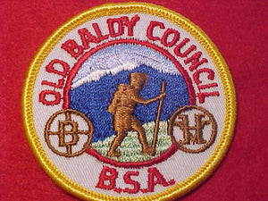 OLD BALDY COUNCIL, 3" ROUND, CB
