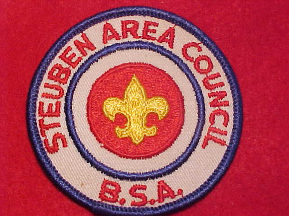 STEUBEN AREA COUNCIL PATCH, 1960'S