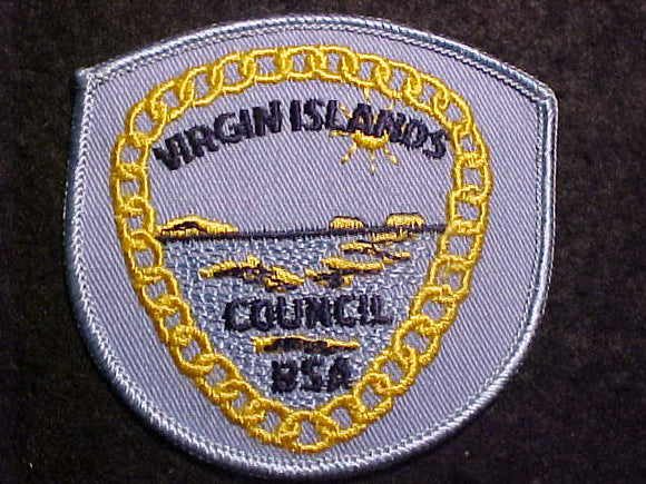 VIRGIN ISLANDS COUNCIL PATCH