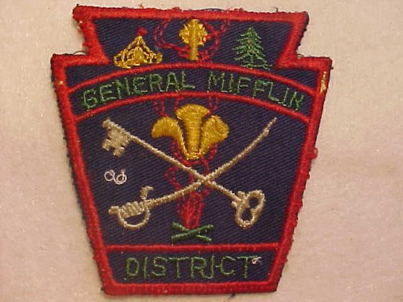 GENERAL MIFFLIN DISTRICT, USED, 1950'S