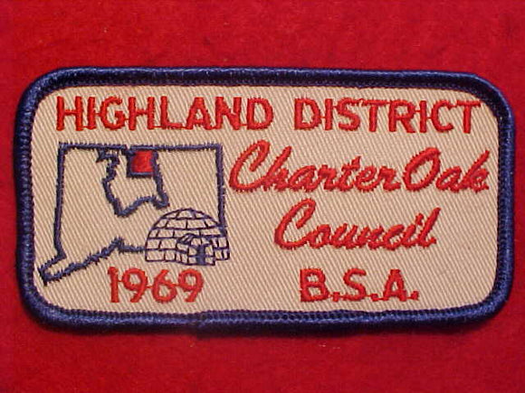 HIGHLAND DISTRICT, 1969, CHARTER OAK COUNCIL