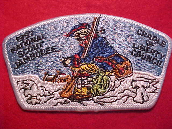 1997 NJ PATCH, CRADLE OF LIBERTY COUNCIL