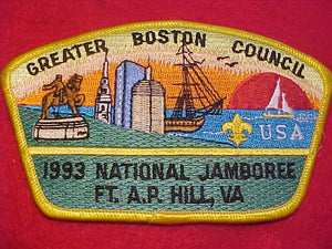 1993 NJ PATCH, GREATER BOSTON COUNCIL