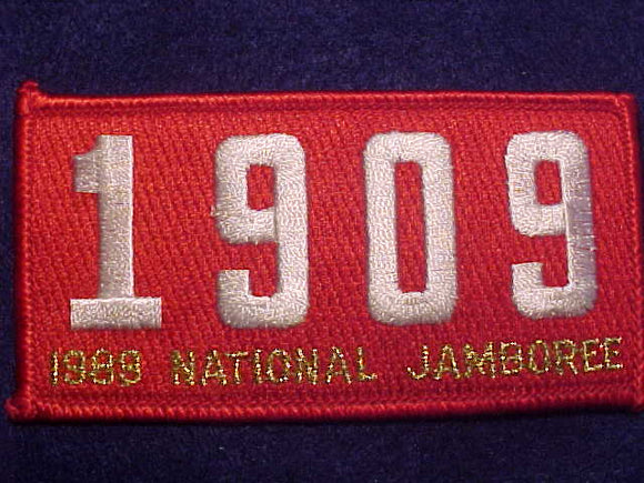 1989 NJ PATCH, TROOP 1909