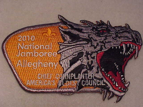 2010 NJ PATCH, CHIEF CORNPLANTER COUNCIL, AMERICA'S OLDEST COUNCIL, ALLEGHEY AL, GRAY BDR.