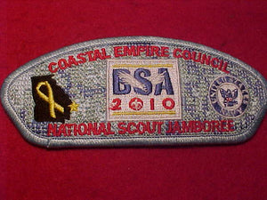 2010 NJ PATCH, COASTAL EMPIRE COUNCIL, U. S. NAVY