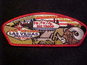 2010 NJ PATCH, LAS VEGAS AREA COUNCIL, TROOP 952