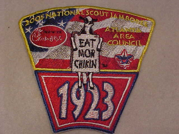 2005 NJ PATCH, ATLANTA AREA COUNCIL, TROOP 1923