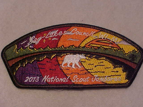 2013 NJ PATCH, BAY-LAKES COUNCIL, MULTI-COLOR