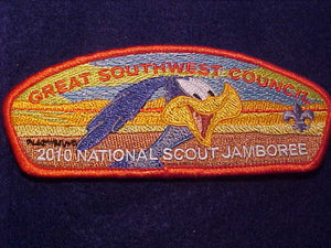 2010 NJ PATCH, GREAT SOUTHWEST COUNCIL ROAD RUNNER CARTOON