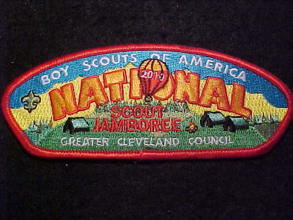 2010 NJ PATCH, GREATER CLEVELAND COUNCIL, HOT AIR BALLOON