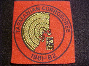CORROBOREE PATCH, 1981-82, TASMANIAN