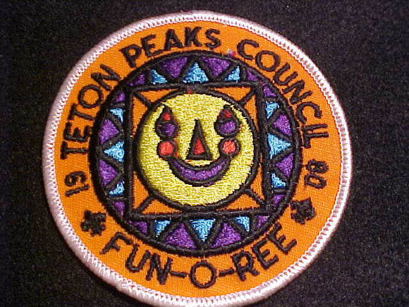 FUN-O-REE PATCH, 1980, TETON PEAKS COUNCIL