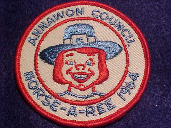 NORSE-A-REE PATCH, 1964, ANNAWON COUNCIL