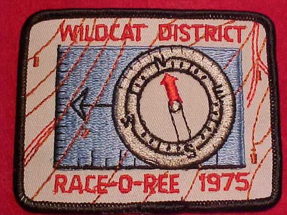 RACE-O-REE PATCH, 1975, WILDCAT DISTRICT